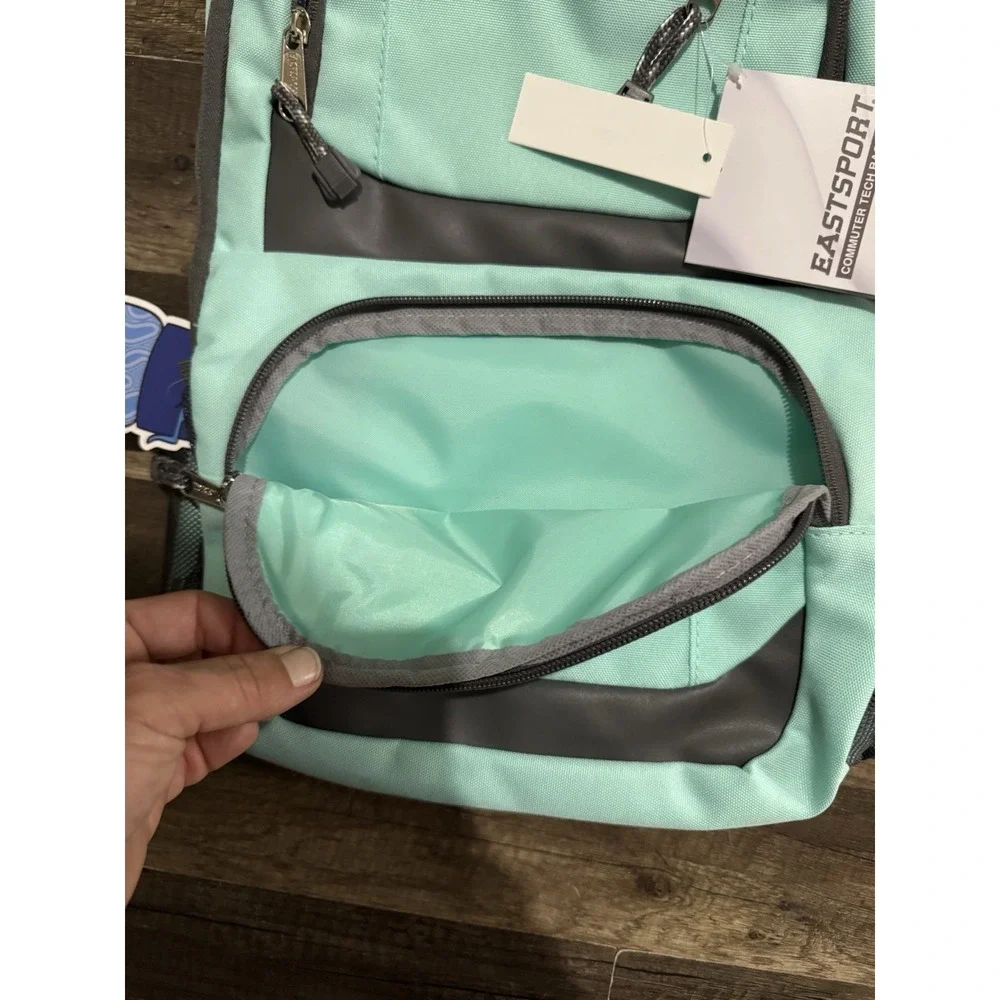 Eastsport‎ Unisex Commuter Tech Backpack, Carnival Mint